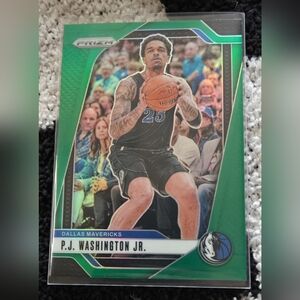 2024-25 Panini Prizm Basketball Green Prizm PJ Washington Jr #174